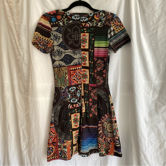 Boho mini Desigual dress - Picture 2 of 5